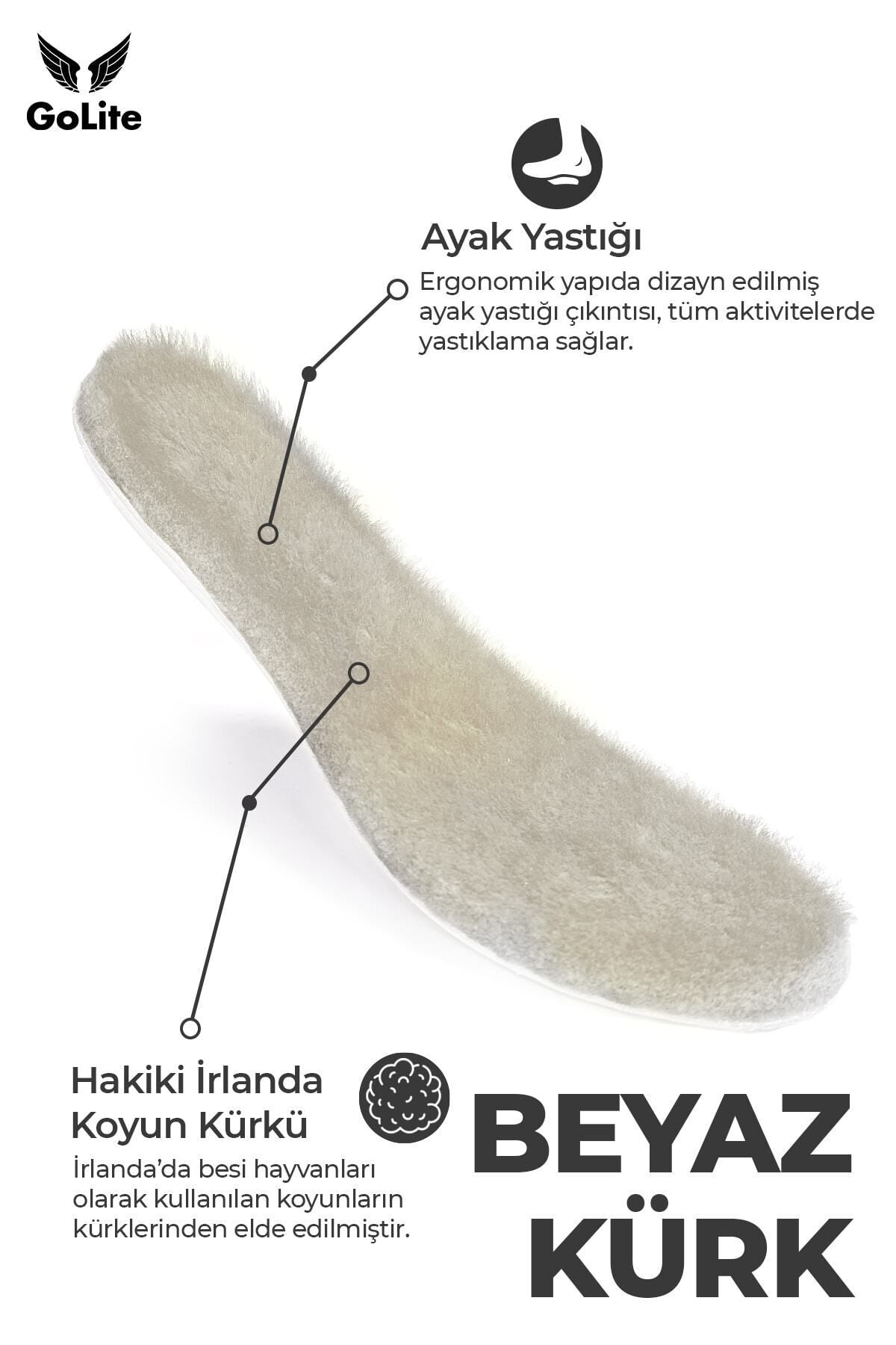 GoLite Hakiki Kürk Tabanlık detay