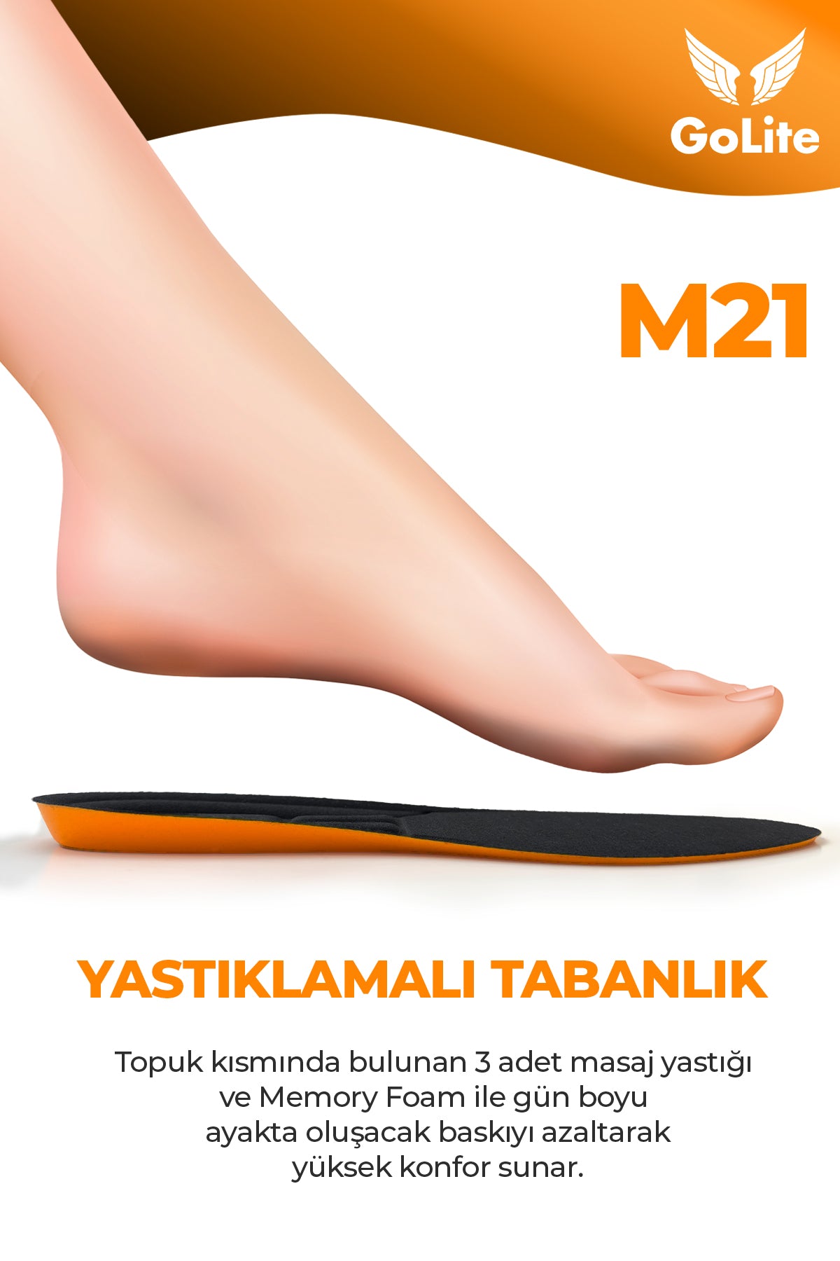 GoLite M21 Memory Foam Tabanlık