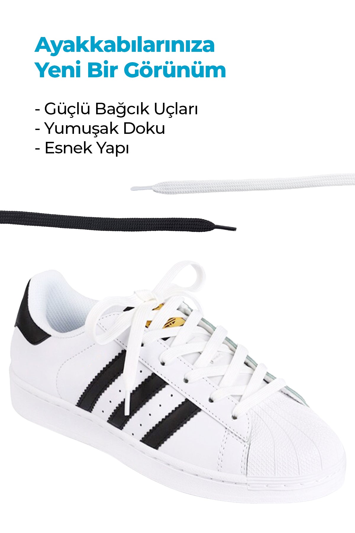 GoLite Yassı Ayakkabı Bağcığı
