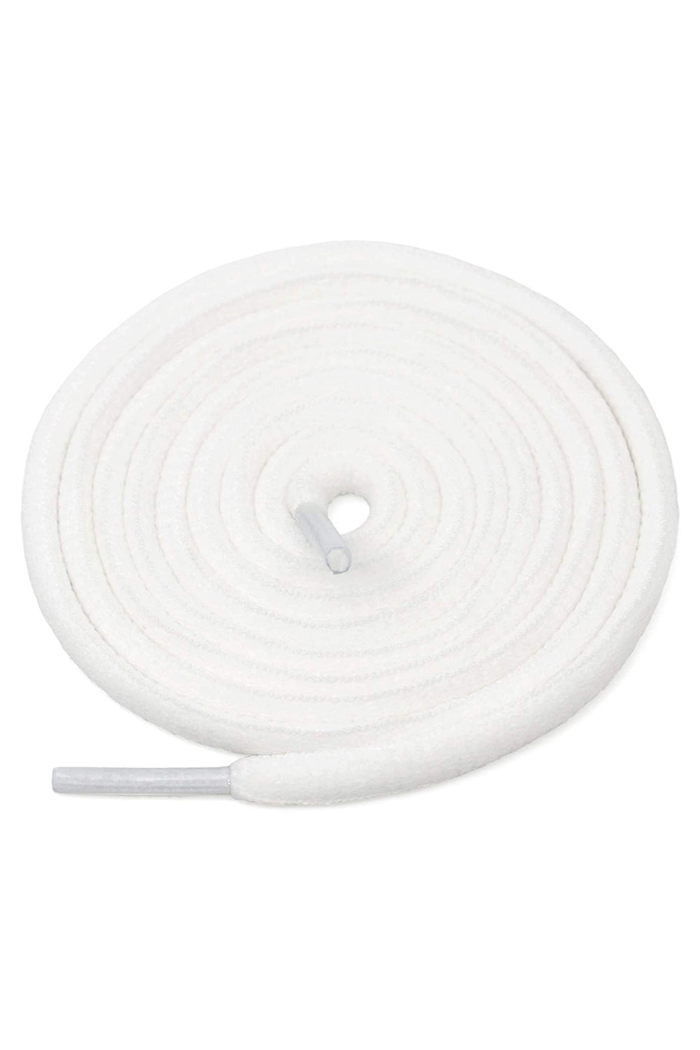 GoLite Oval Ayakkabı Bağcığı – beyaz, açılı ürün fotoğrafı