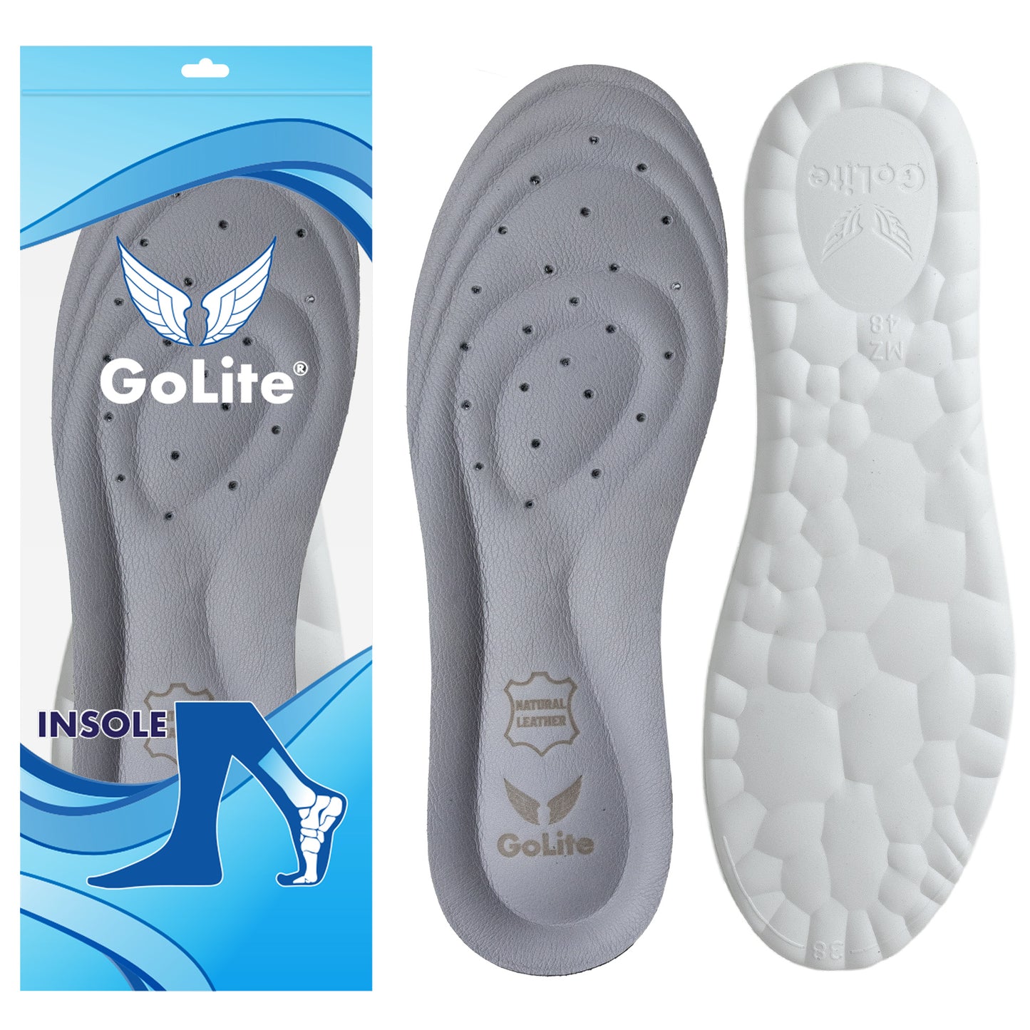 GoLite M48 Doğal Derili Poliüretan Tabanlık