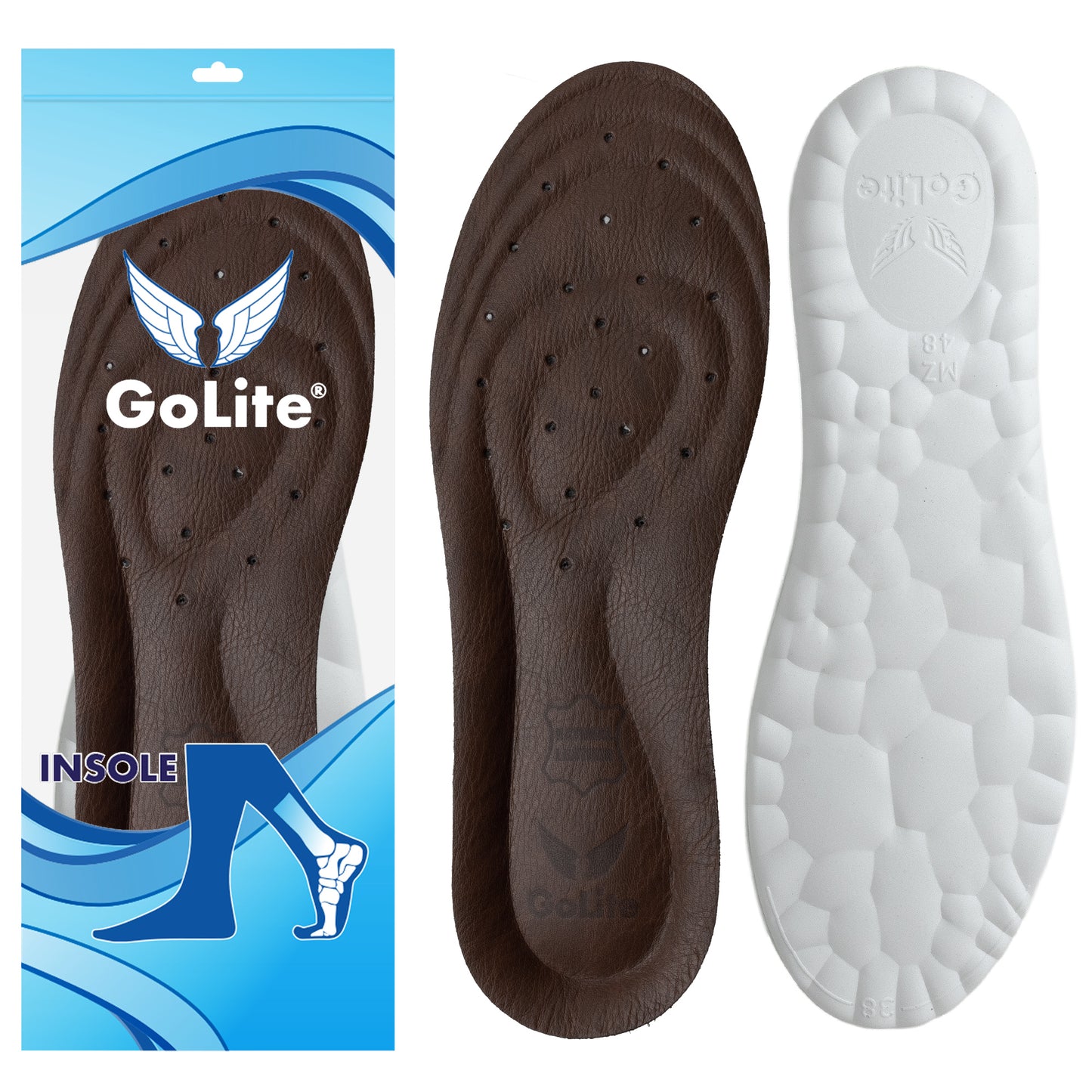 GoLite M48 Doğal Derili Poliüretan Tabanlık