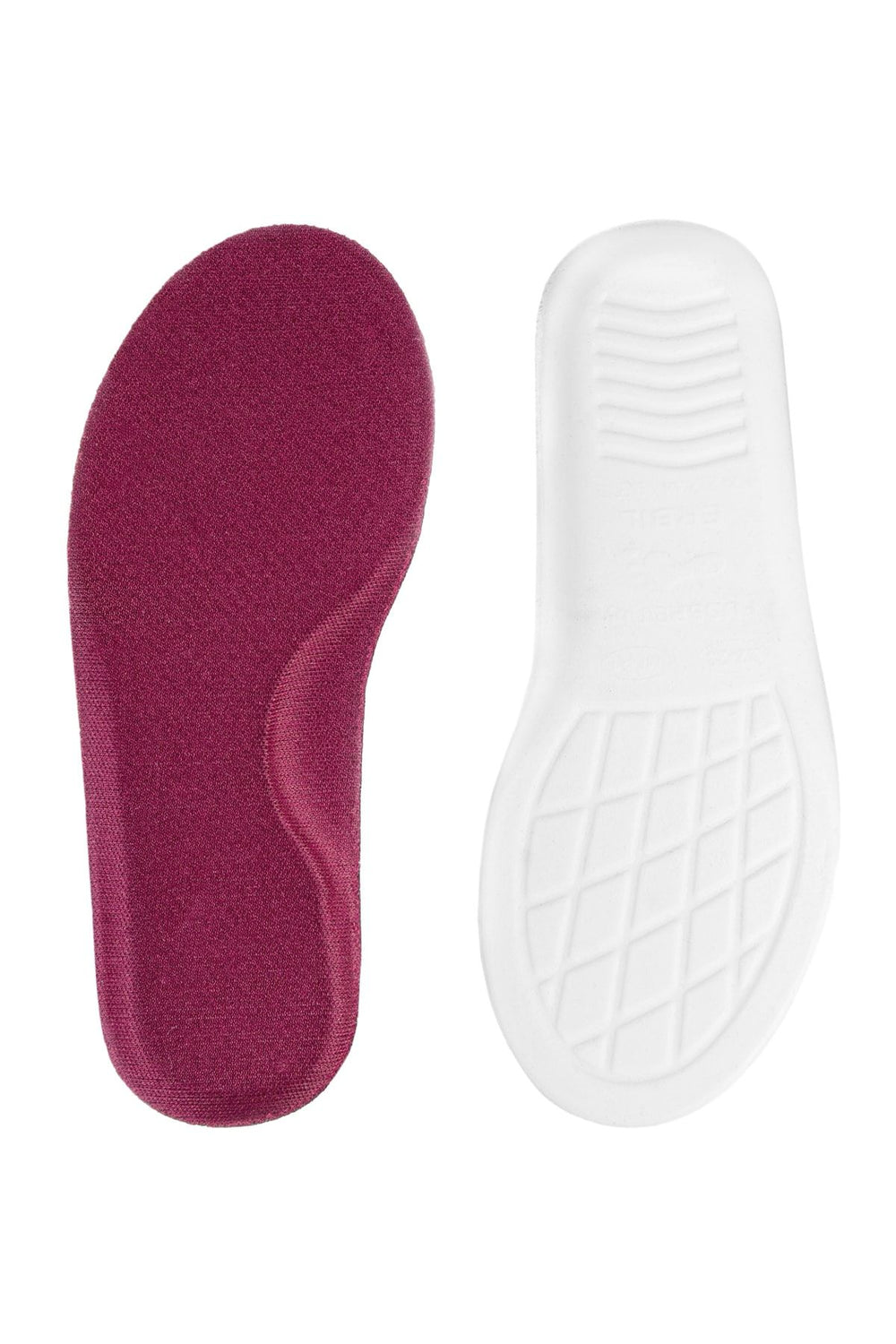 GoLite Bebek ve Çocuk Ayakkabı Tabanlığı – bordo, üstten ürün fotoğrafı