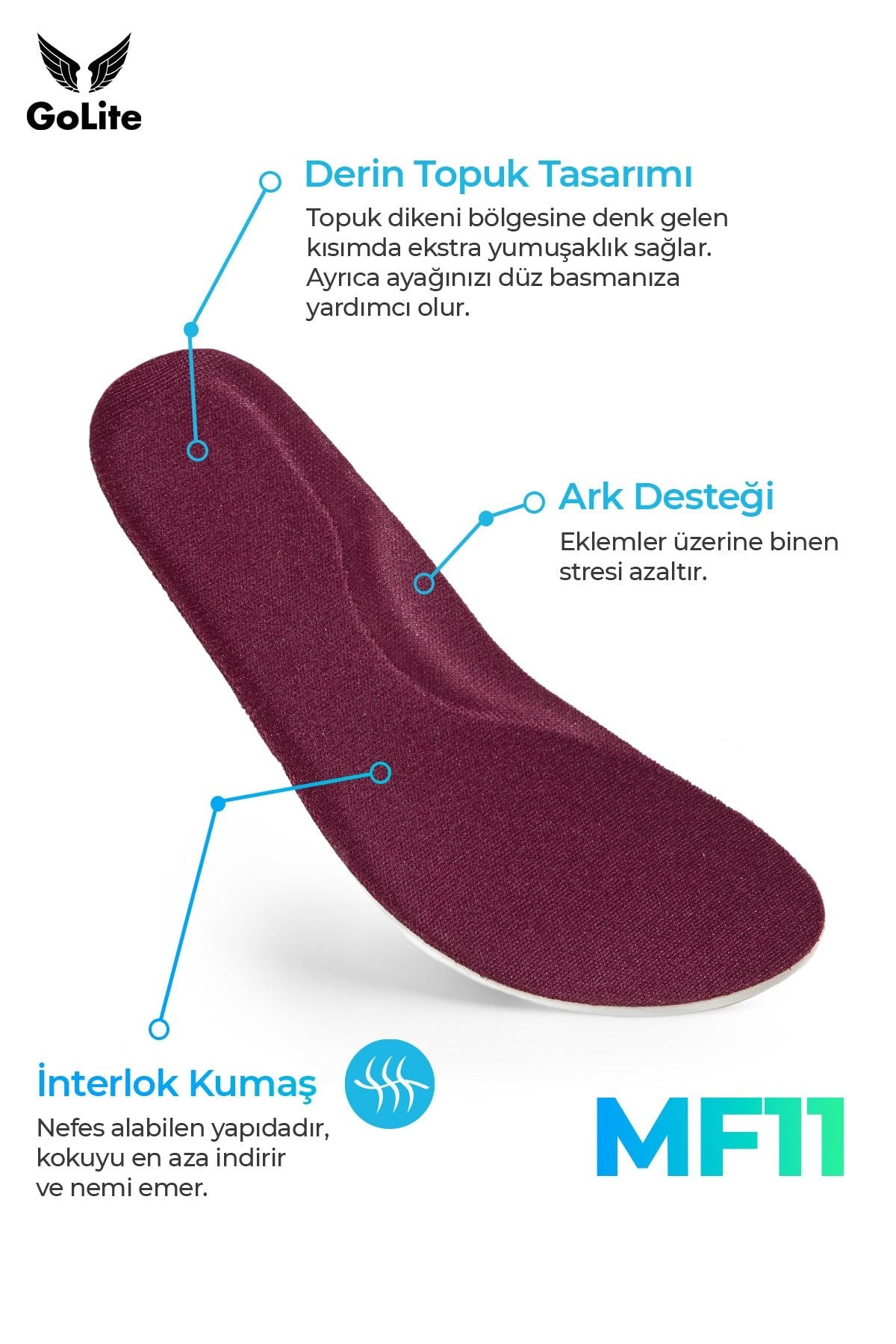 GoLite Bebek ve Çocuk Ayakkabı Tabanlığı