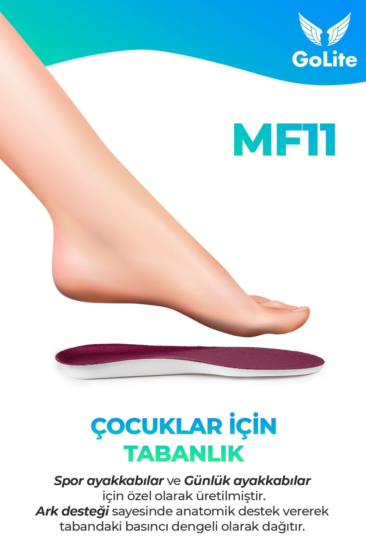 GoLite Bebek ve Çocuk Ayakkabı Tabanlığı