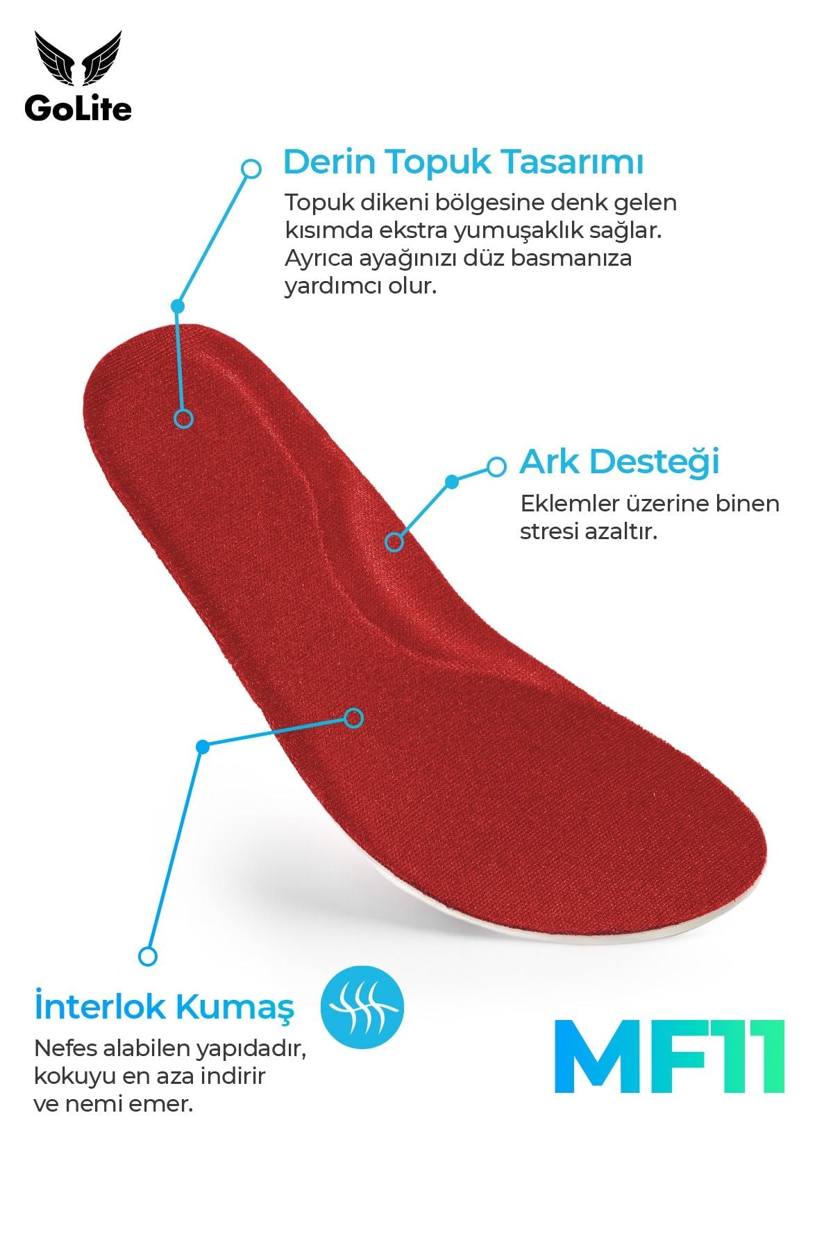 GoLite Bebek ve Çocuk Ayakkabı Tabanlığı