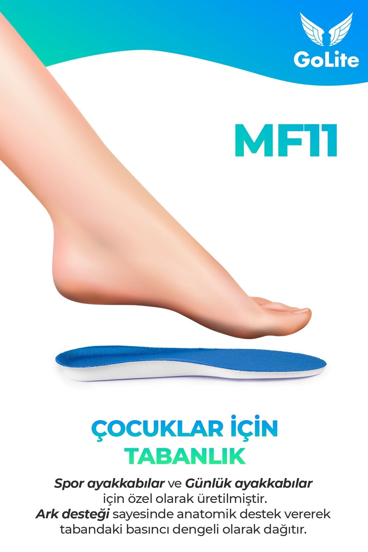 GoLite Bebek ve Çocuk Ayakkabı Tabanlığı