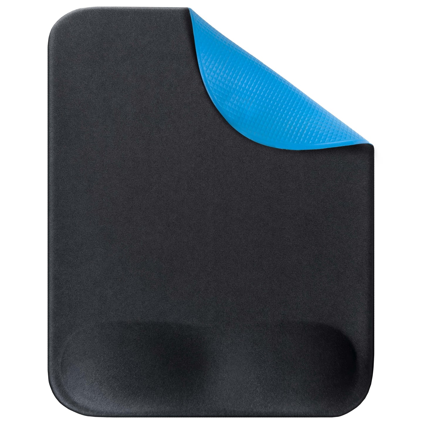 Bilek Destekli Mousepad Ergonomik Kaymaz Taban Siyah Mousepad - Dikdörtgen
