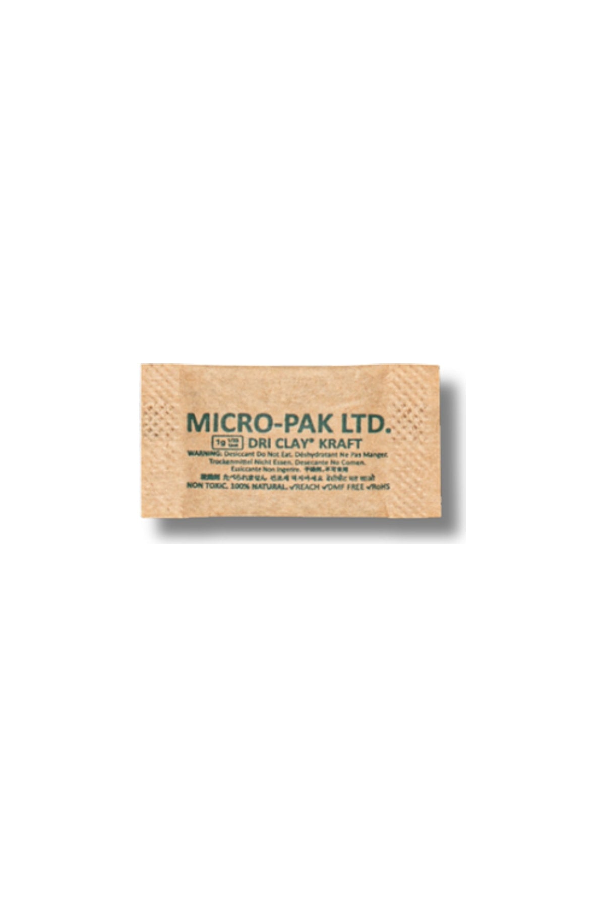 Micro-Pak Dri Clay Kraft 1 gram nem alıcı kese