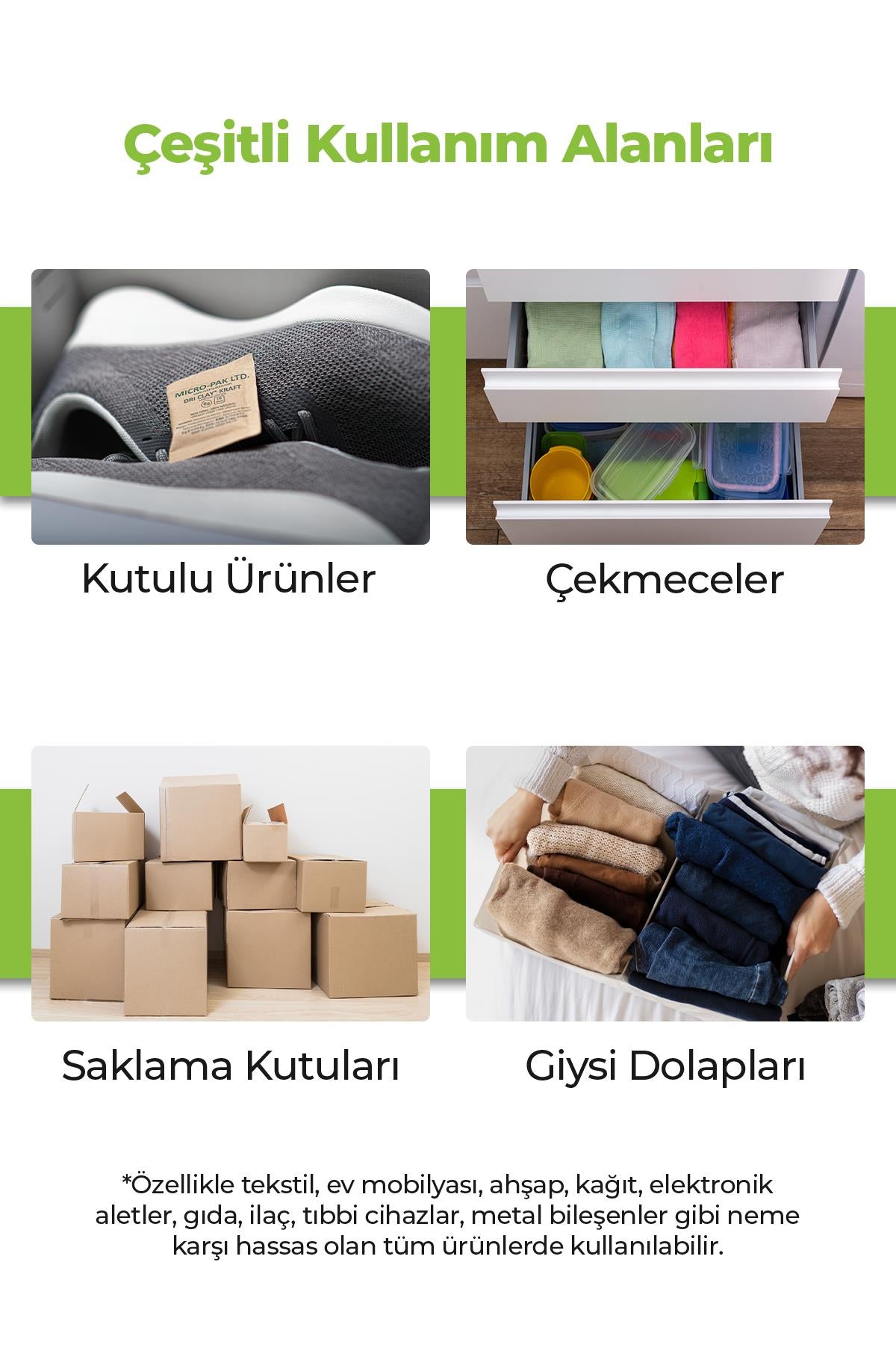 Micro-Pak 17 gram Nem Alıcı Rutubet Giderici Küf Önleyici